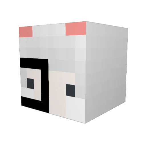 ryan1224_tw Minecraft avatar head, 3D render