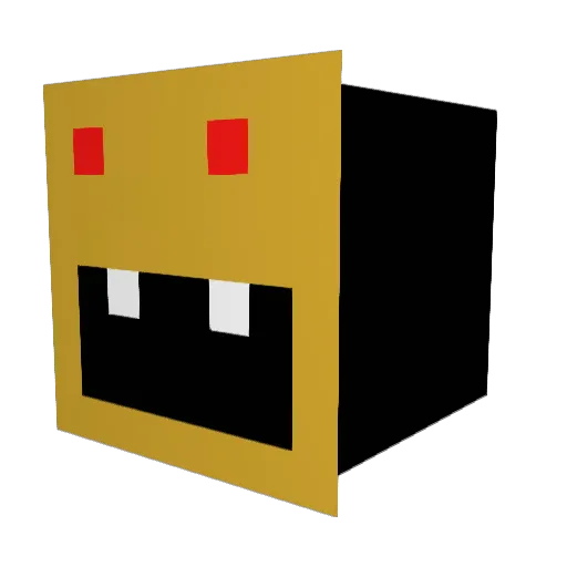 ryan13822 Minecraft avatar head, 3D render