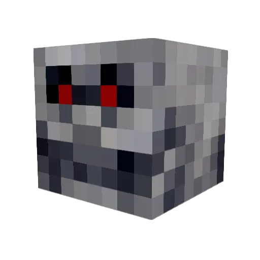 ryan45 Minecraft avatar head, 3D render