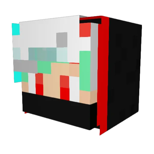 ryan_0916 Minecraft avatar head, 3D render