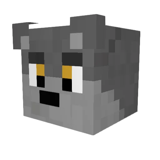 ryanboling1 Minecraft avatar head, 3D render