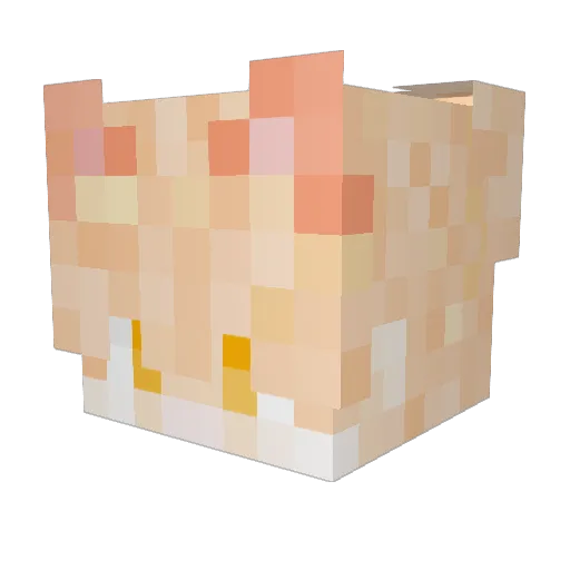 ryanchen321 Minecraft avatar head, 3D render