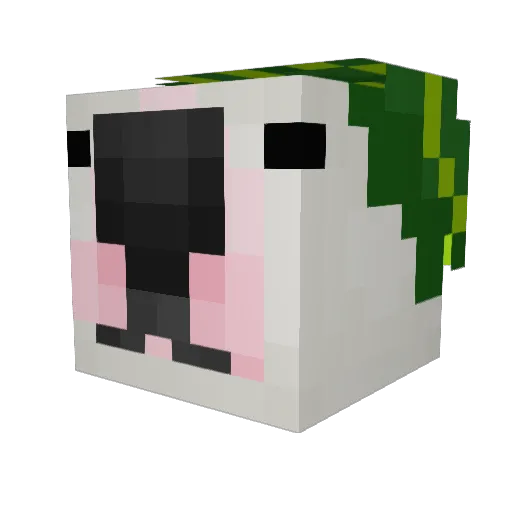 ryandecristoforo Minecraft avatar head, 3D render