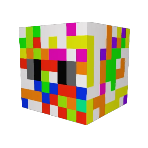 ryanfroggy Minecraft avatar head, 3D render