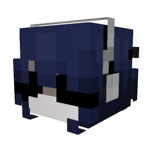 ryankkj Minecraft avatar head, 3D render