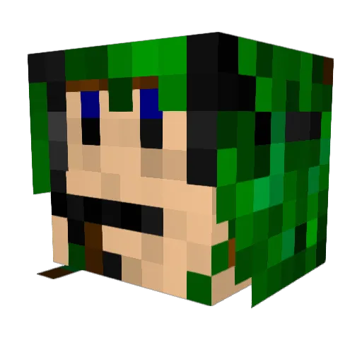 ryanmark992 Minecraft avatar head, 3D render
