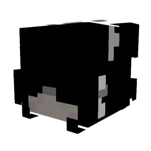ryanmcpaul Minecraft avatar head, 3D render