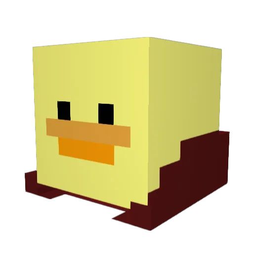 ryanmoore18 Minecraft avatar head, 3D render