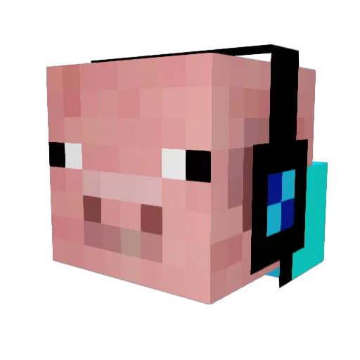 ryann_24 Minecraft avatar head, 3D render