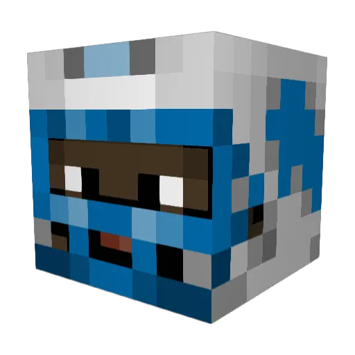 ryannn69 Minecraft avatar head, 3D render