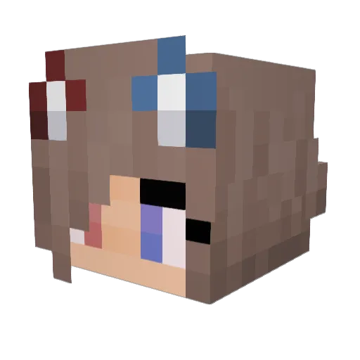 ryanovhik Minecraft avatar head, 3D render