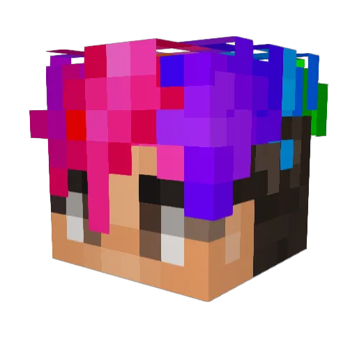 ryanpadfield Minecraft avatar head, 3D render
