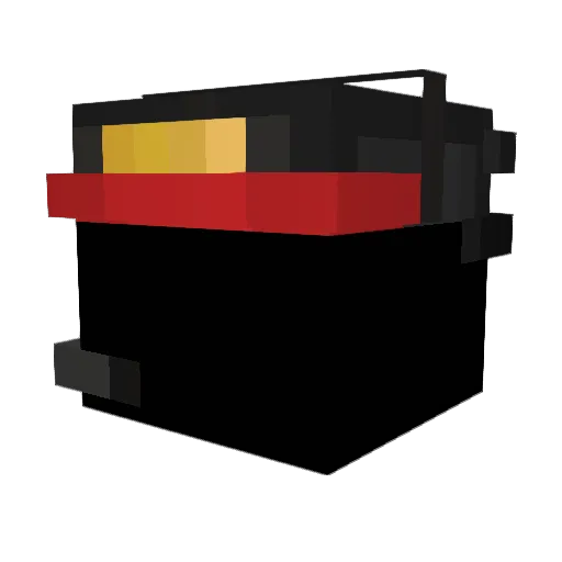 ryanperiod Minecraft avatar head, 3D render