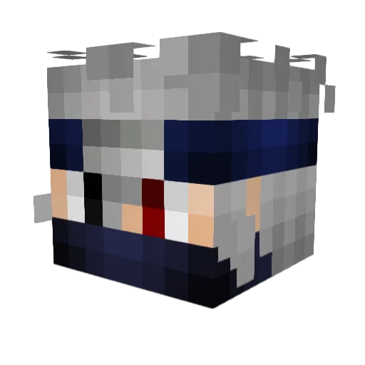 ryanwaynesilva Minecraft avatar head, 3D render