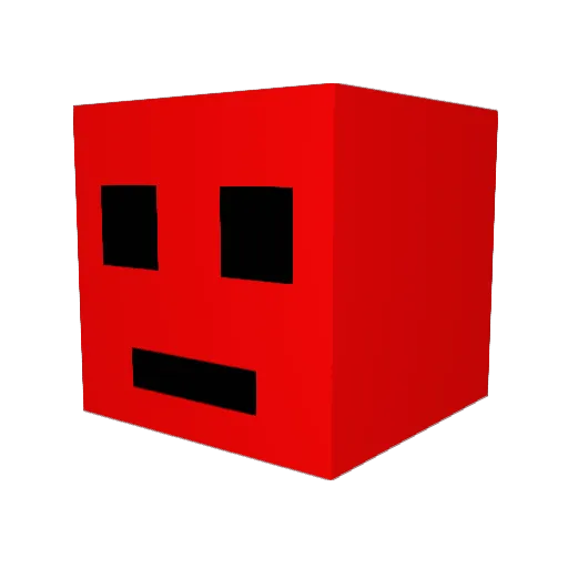 ryanyvr Minecraft avatar head, 3D render