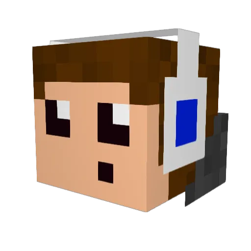 ryciu1910 Minecraft avatar head, 3D render