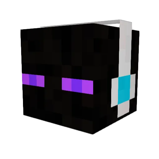 rydeeer Minecraft avatar head, 3D render