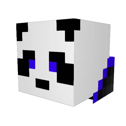 ryder1606 Minecraft avatar head, 3D render
