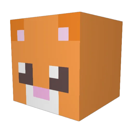 ryderbelserion Minecraft avatar head, 3D render