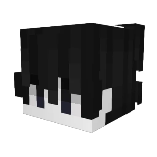 ryei Minecraft avatar head, 3D render