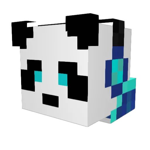 ryfryisbeast Minecraft avatar head, 3D render