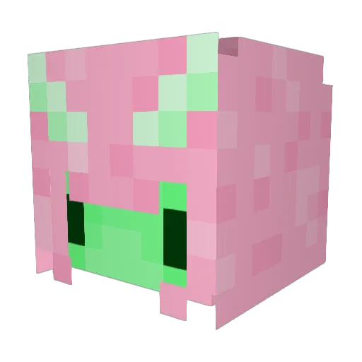 rygoman Minecraft avatar head, 3D render