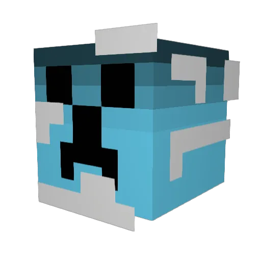 ryker_the_rouge Minecraft avatar head, 3D render
