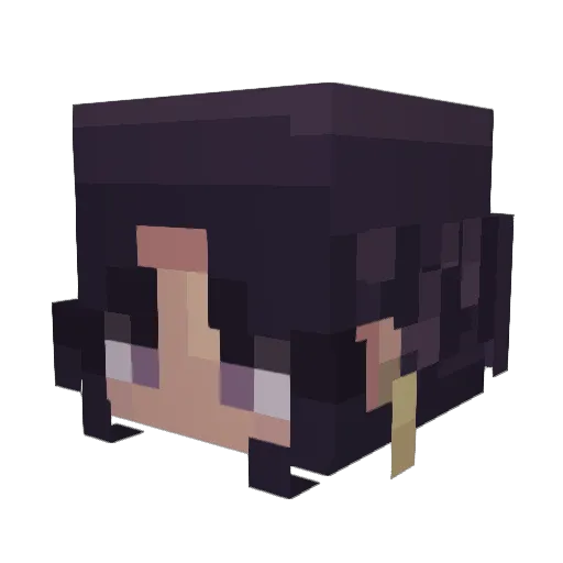 ryleejk Minecraft avatar head, 3D render