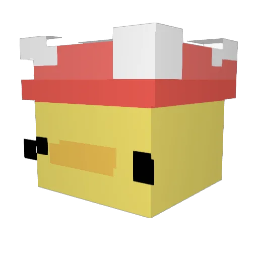 ryleemia Minecraft avatar head, 3D render