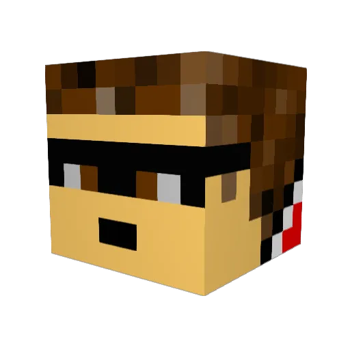rynokilla2001 Minecraft avatar head, 3D render