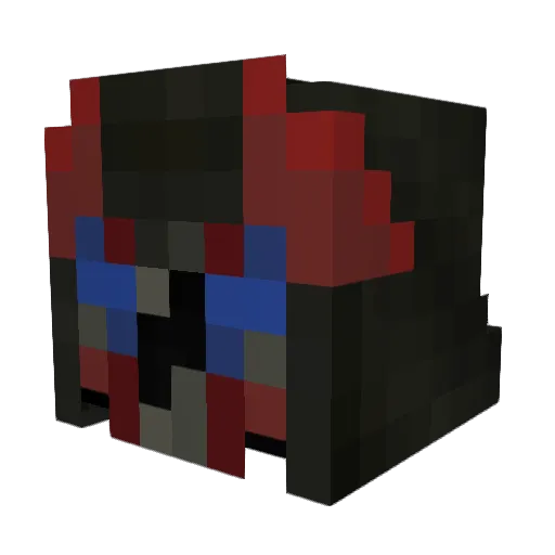 rynostorm Minecraft avatar head, 3D render
