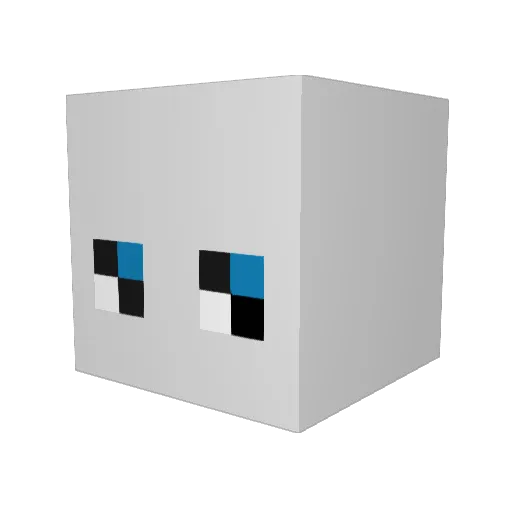 rynthms07 Minecraft avatar head, 3D render