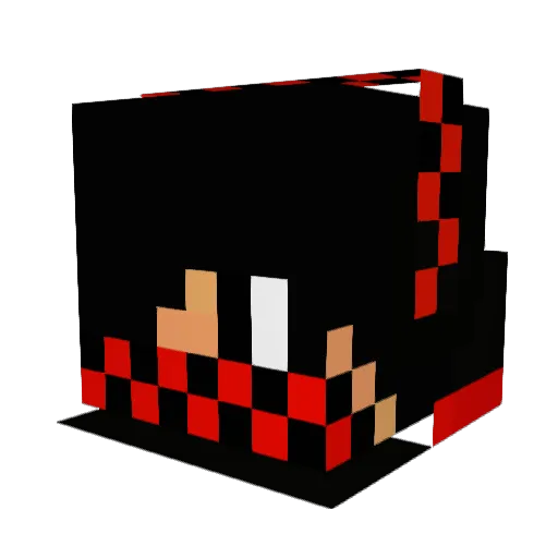 ryodan44 Minecraft avatar head, 3D render