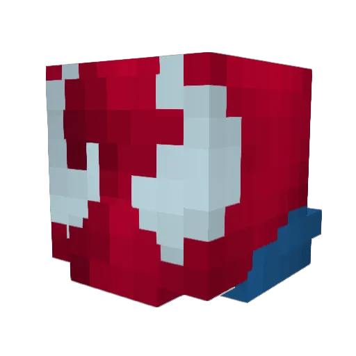 ryodanger Minecraft avatar head, 3D render