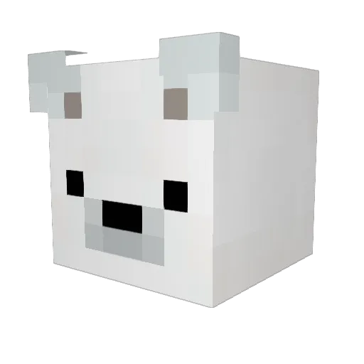 ryoga92 Minecraft avatar head, 3D render