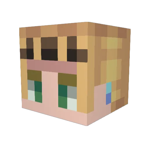 ryoken5784 Minecraft avatar head, 3D render