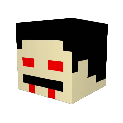 ryokutya5252 Minecraft avatar head, 3D render