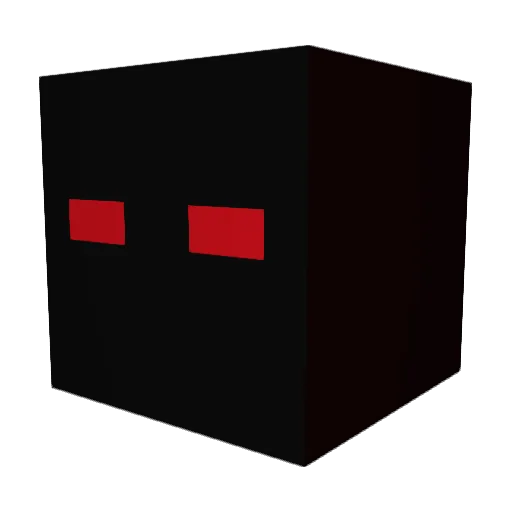 ryonuki Minecraft avatar head, 3D render