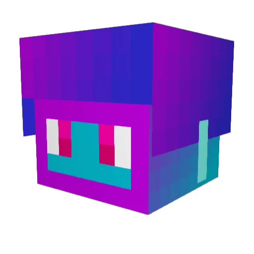 ryosuke0805 Minecraft avatar head, 3D render