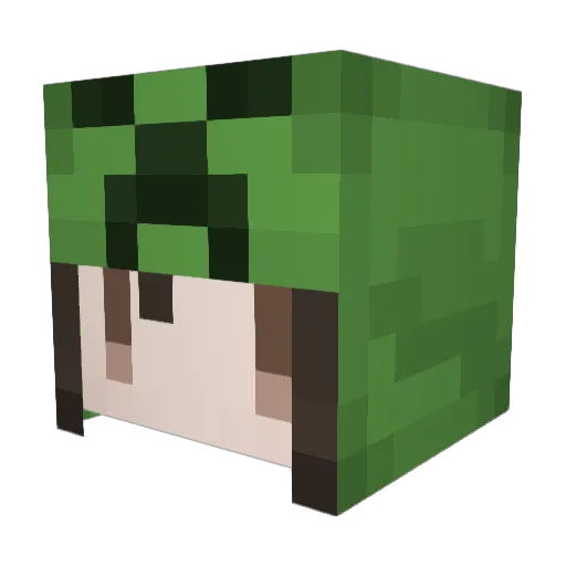 ryota0131 Minecraft avatar head, 3D render