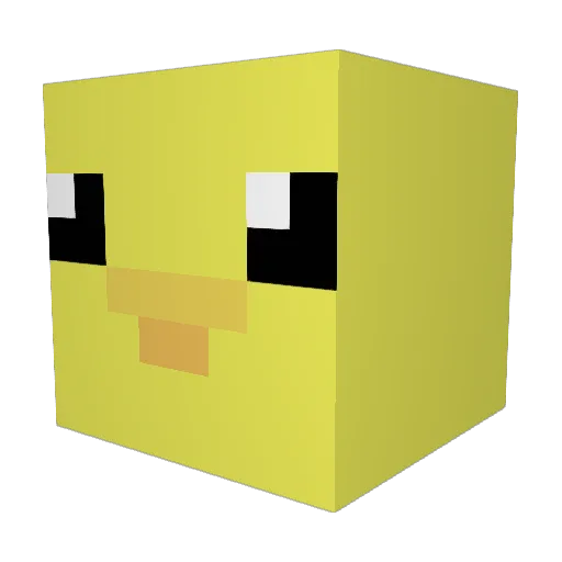 ryoxe69 Minecraft avatar head, 3D render