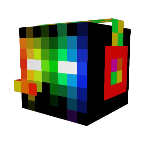 rypiper Minecraft avatar head, 3D render