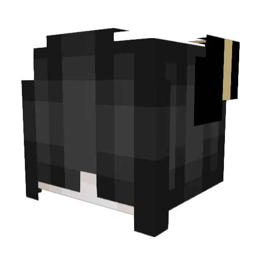 rysemble Minecraft avatar head, 3D render