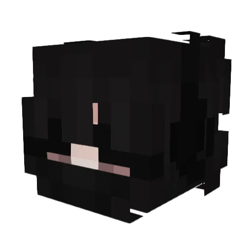 rytuals Minecraft avatar head, 3D render