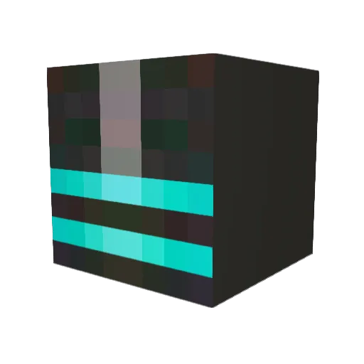 ryubrad Minecraft avatar head, 3D render