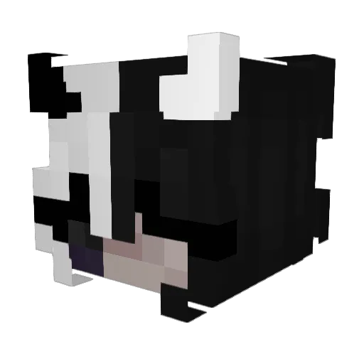 ryukscore Minecraft avatar head, 3D render