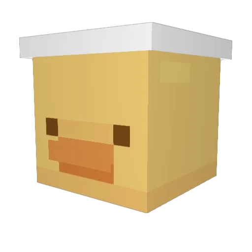 ryukxela Minecraft avatar head, 3D render