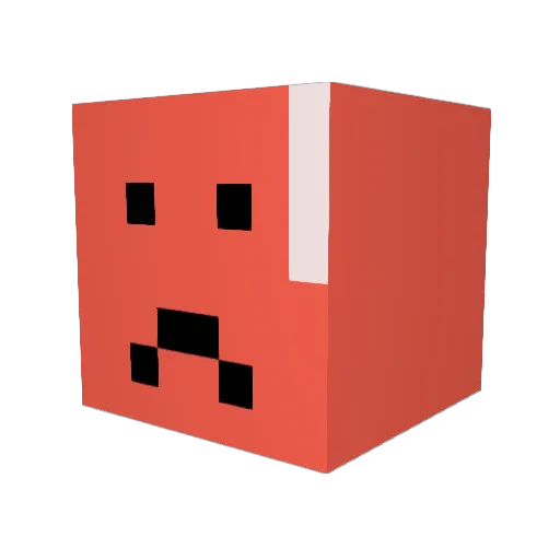 ryuti21 Minecraft avatar head, 3D render