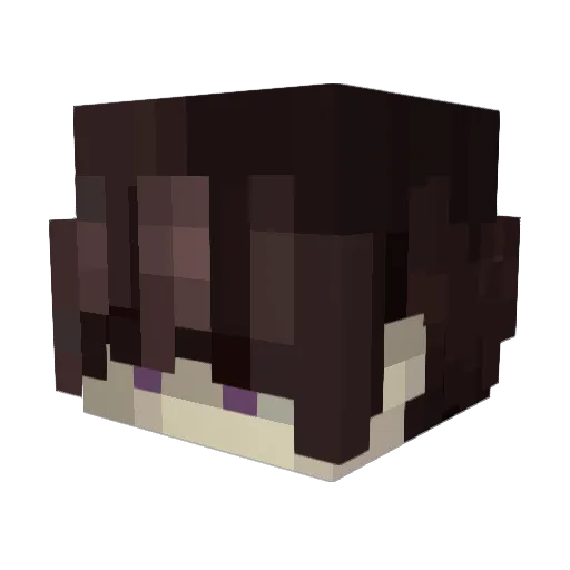ryuu_kimdokja Minecraft avatar head, 3D render