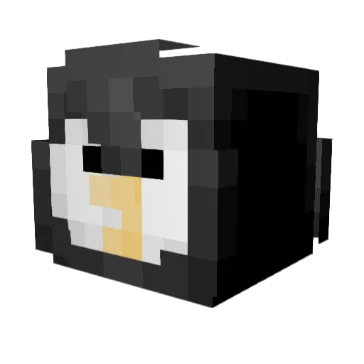 ryuyoungju Minecraft avatar head, 3D render